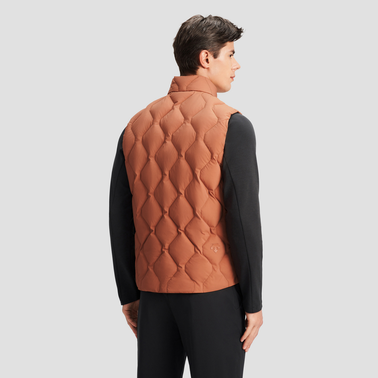 DESCENTE Dualis Water-Repellent Breathable Down Vest for Men D4131DDV86A 圖 5