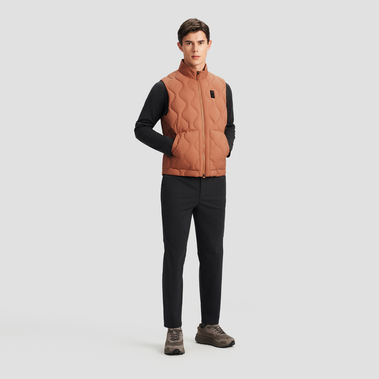 DESCENTE Dualis Water-Repellent Breathable Down Vest for Men D4131DDV86A 圖 6