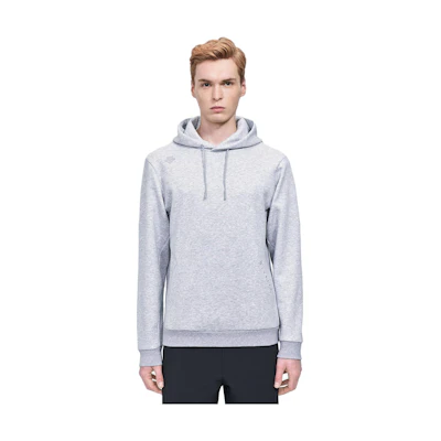 DESCENTE ELEMENT Fleece Pullover Hoodie Solid Color D1431IHD74