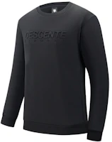 DESCENTE ELEMENT Series Solid Color Letter Knit Pullover Sweatshirt D2431IHT71 DESCENTE ELEMENT Series Solid Color Letter Knit Pullover Sweatshirt D2431IHT71