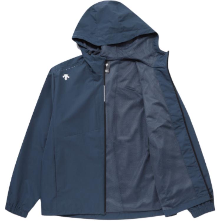 Sizing DESCENTE ESSENTIAL Mesh Lining Hooded Windbreaker Unisex Jacket. SP123RWB23