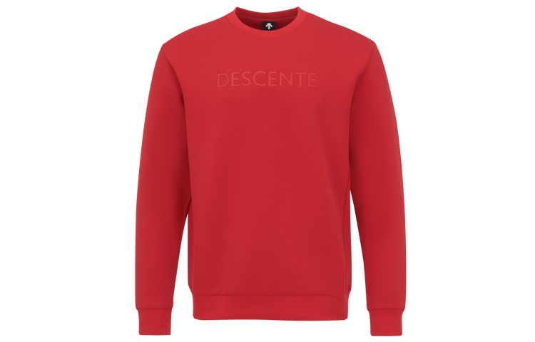 DESCENTE Essential Series Pullover Sweatshirt Air Knit Long Sleeve Tee D4131EHT62