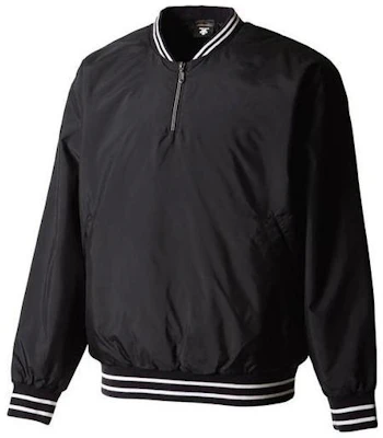 DESCENTE Essential Stripe Half-Zip Long-Sleeve Jacket Black () STD410BBLK Buy DESCENTE Essential Stripe Half-Zip Long-Sleeve Jacket Black () STD410BBLK