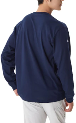 DESCENTE Essential Sweat-Wicking Unisex Crewneck Logo Sweatshirt SP323UTL71 6