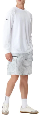 DESCENTE Essential Sweat-Wicking Unisex Crewneck Logo Sweatshirt SP323UTL71 9