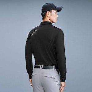 DESCENTE FIELD Series Polo Lengan Panjang Sukan Bernafas. G333MFTL91 4