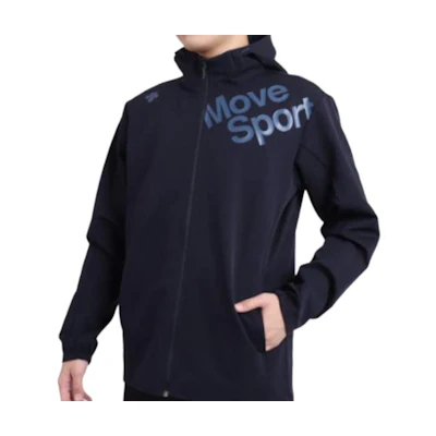 DESCENTE FIELD Series Letter Print Slim Fit Hoodie Jacket DMMUJF12A