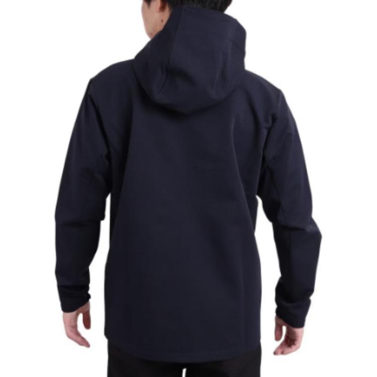 Shop DESCENTE FIELD Series Letter Print Slim Fit Hoodie Jacket DMMUJF12A