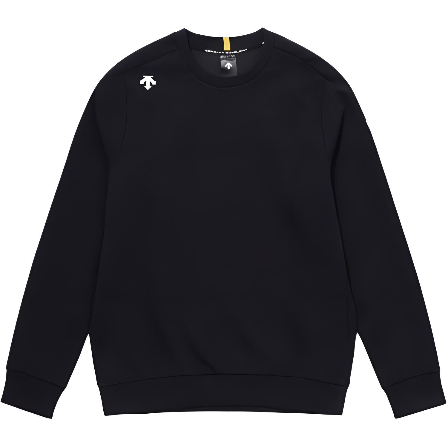 DESCENTE FIELD Series Waterproof Logo Crewneck Slim Fit Sweatshirt SP121IHT31