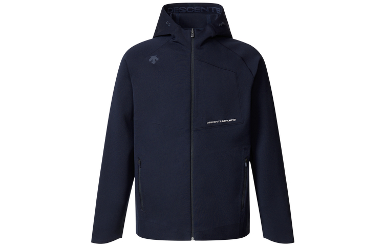 DESCENTE Fleece Warm-Up Jacket Knitted Sports and Fitness Top D4131TFT55A