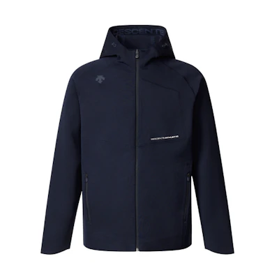 DESCENTE Fleece Warm-Up Jacket Knitted Sports and Fitness Top D4131TFT55A