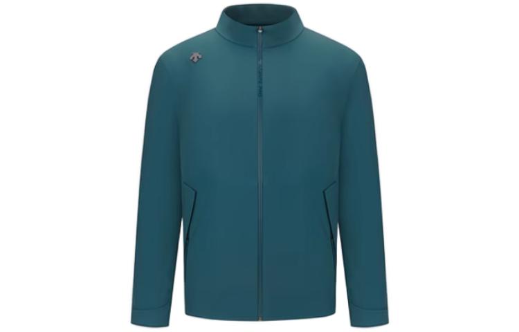 DESCENTE FW23 FIELD Solid Zip-Up Slim Fit Jacket for Men G333MFCS92