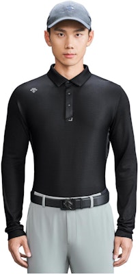 DESCENTE FW23 PRO Slim Fit Pullover Long Sleeve T-Shirt for Men G333MPTL91 Details for DESCENTE FW23 PRO Slim Fit Pullover Long Sleeve T-Shirt for Men G333MPTL91