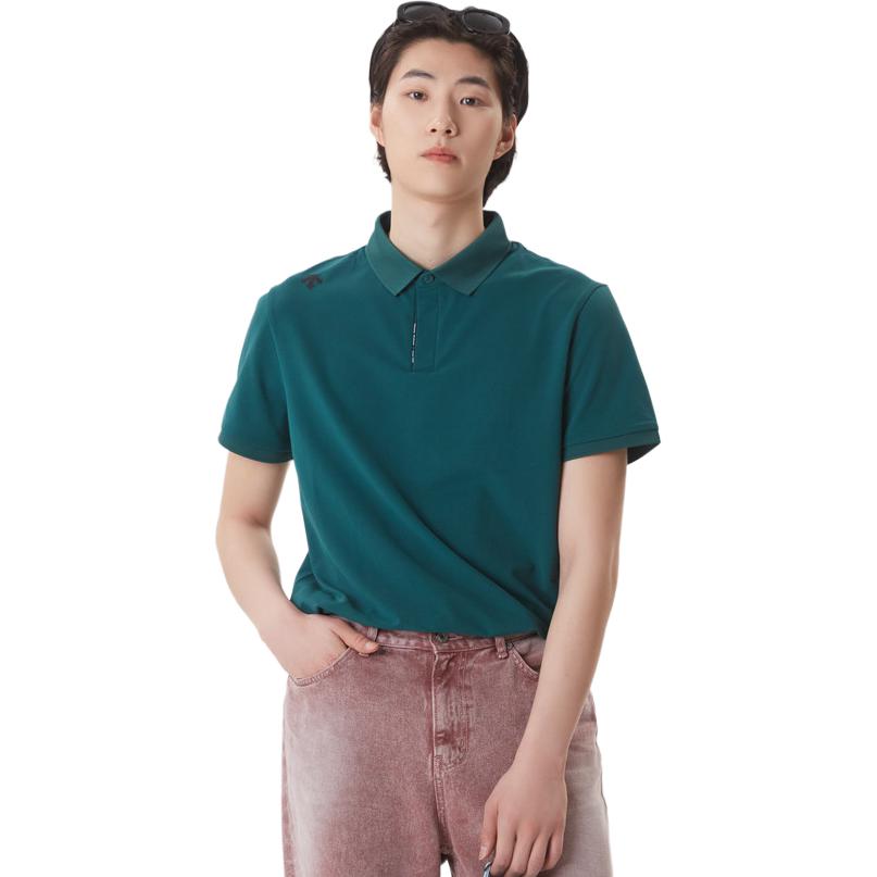 Shop DESCENTE FW24 TOUGH Series Unisex Quick-Dry Plain Logo T-Shirt SP123UPS21