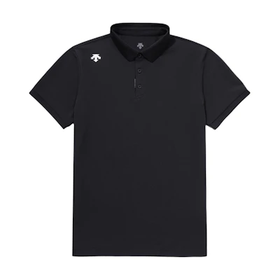 DESCENTE FW25 Premium Tech Cooling Quick-Dry Breathable Unisex Polo Shirt. SQ123UPS21