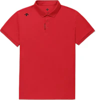 Shop DESCENTE FW25 高科技涼感速乾透氣款男女通用POLO衫 SQ123UPS21
