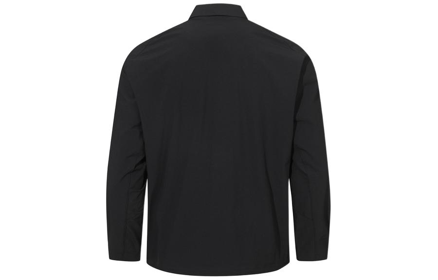 DESCENTE G-ARC Black Breathable Zip-Up Polo Jacket SP111KWB34-BK00