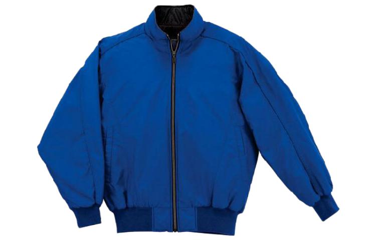 DESCENTE G-ARC Series Blue Slim Fit Zip-Up Jacket with Stand Collar DR204BROY