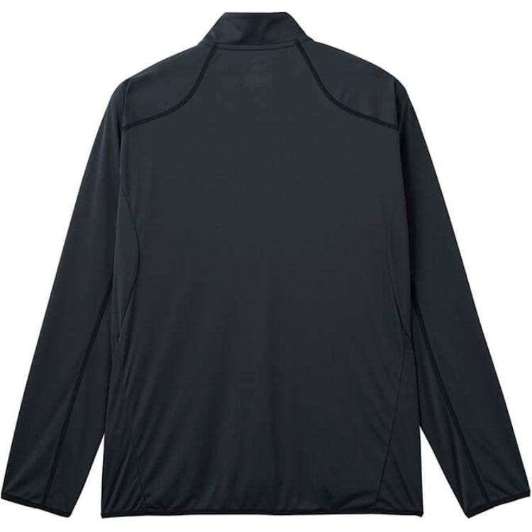 Lookbook DESCENTE G-ARC 系列徽標印花高領拉格蘭外套 男女通用 DXT2958U