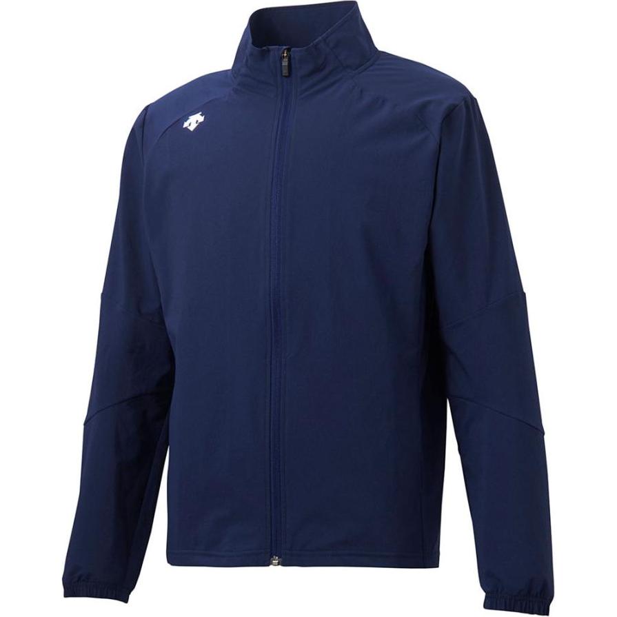 DESCENTE G-ARC Series Logo Print Zip-Up Jacket with Stand Collar DRN1020B