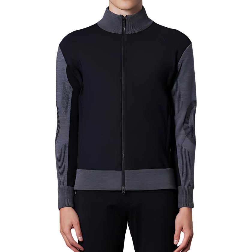 DESCENTE G-ARC Series Retro Sports Stand Collar Long Sleeve Jacket DGMWJL00