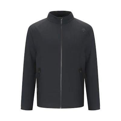 DESCENTE GOLF FIELD Solid Color High Collar Zip Golf Jacket G342MFBLN9