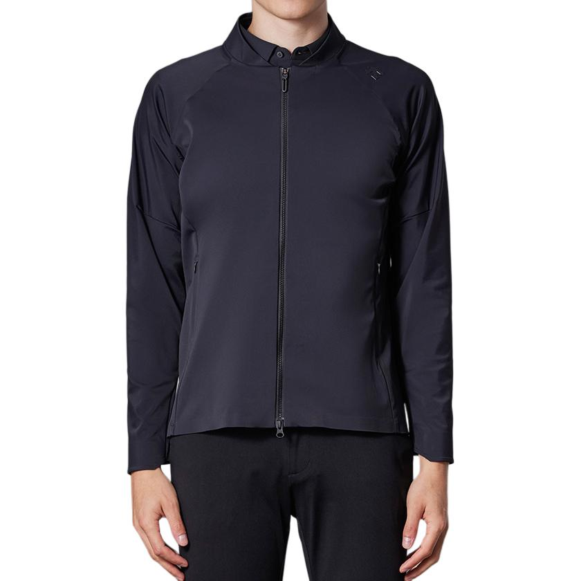 DESCENTE GOLF G-ARC Full-Zip Knit Jacket Black DGMWJL50