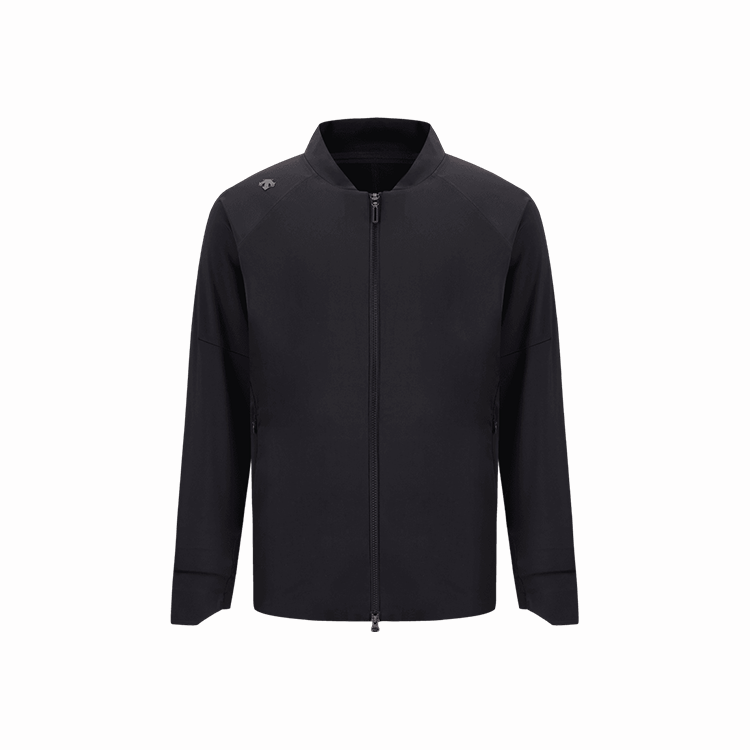 DESCENTE GOLF G-ARC Logo Slim Fit Jacket Black G311MGCS32