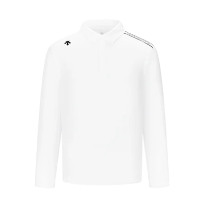 DESCENTE Golf PRO UV Protection UPF100+ 4-Way Stretch Long Sleeve Polo Shirt G413MPTL11
