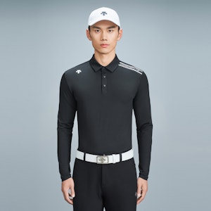 迪桑特高尔夫防晒UPF100+四向弹力长袖POLO衫 G413MPTL11 6