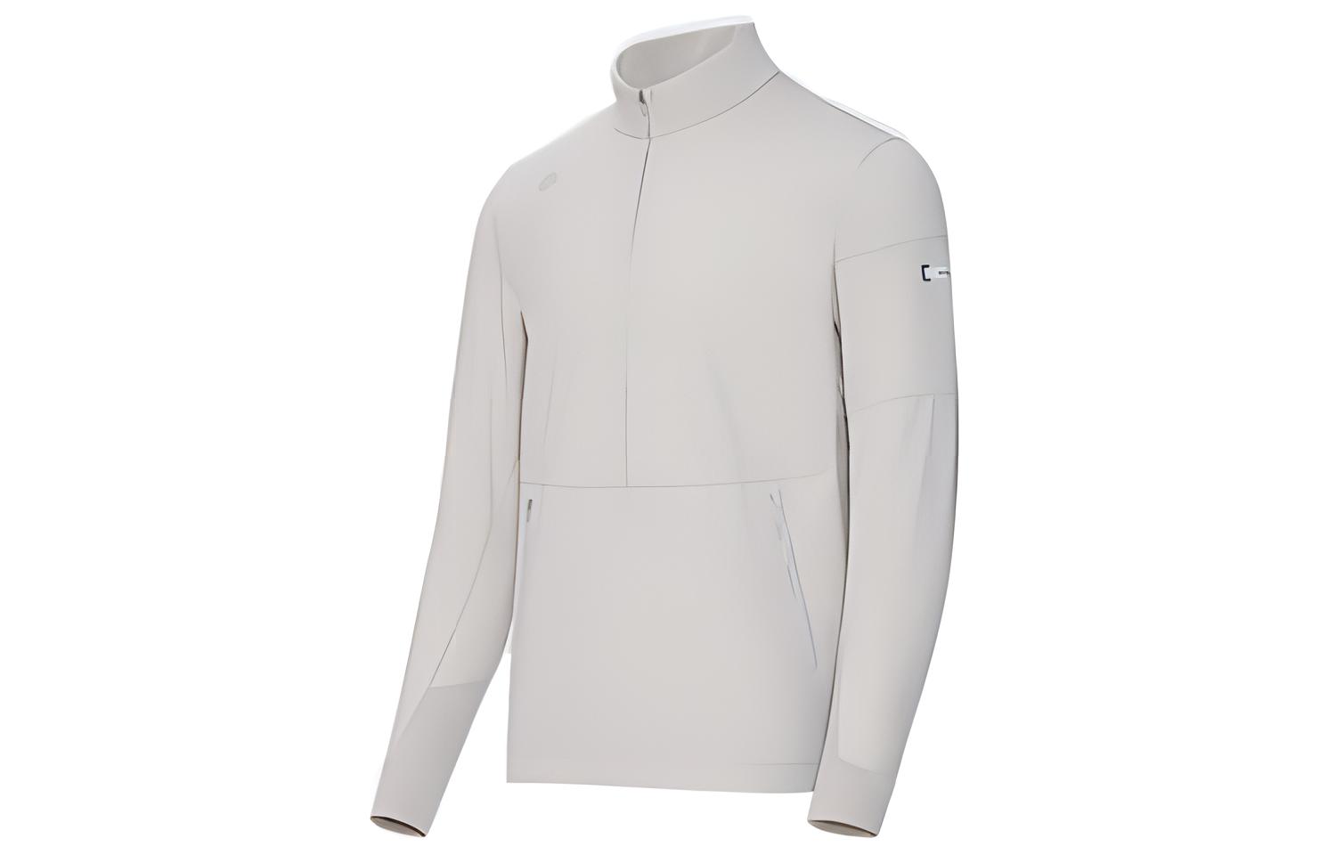 DESCENTE Golf Solid High-Neck Long Sleeve Jacket Men G232MPBL91