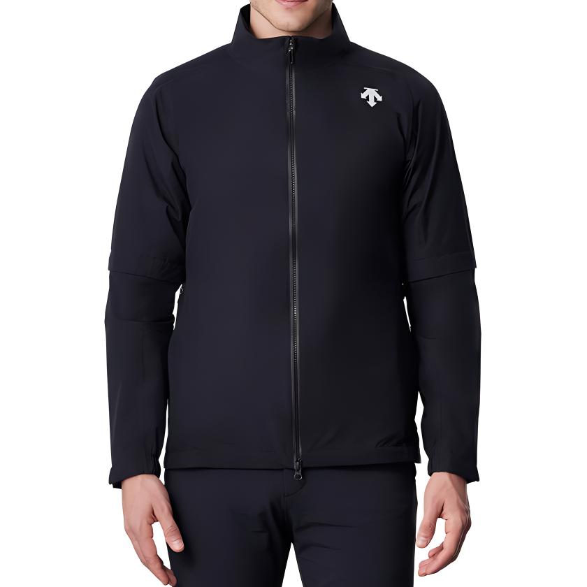 DESCENTE GOLF Waterproof Retro Soft Jacket with Stand Collar DGMXJF00