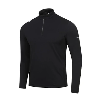 DESCENTE Graphic Print Mock Neck Quick-Dry Sweatshirt SP123RTL22