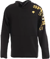 DESCENTE Hoodie with Letter Logo Print and Long Sleeves DVUUJF20 DESCENTE Hoodie with Letter Logo Print and Long Sleeves DVUUJF20