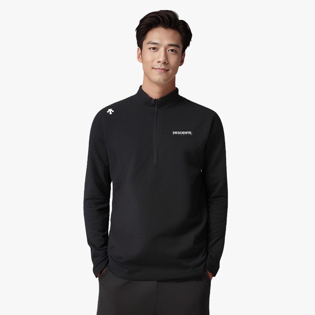 Shop DESCENTE ICELAB Motion Quick-Dry Stretch Half-Zip Long Sleeve Jacket for Men. SP221TTL41L