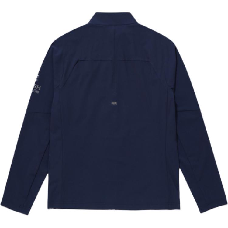 Lookbook DESCENTE 字母標誌立領拉鍊外套 男女款 - 透氣排熱 SP223IFT41