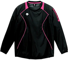 DESCENTE Letter Logo V-Neck Long Sleeve Sweatshirt Unisex DVB3312 DESCENTE Letter Logo V-Neck Long Sleeve Sweatshirt Unisex DVB3312