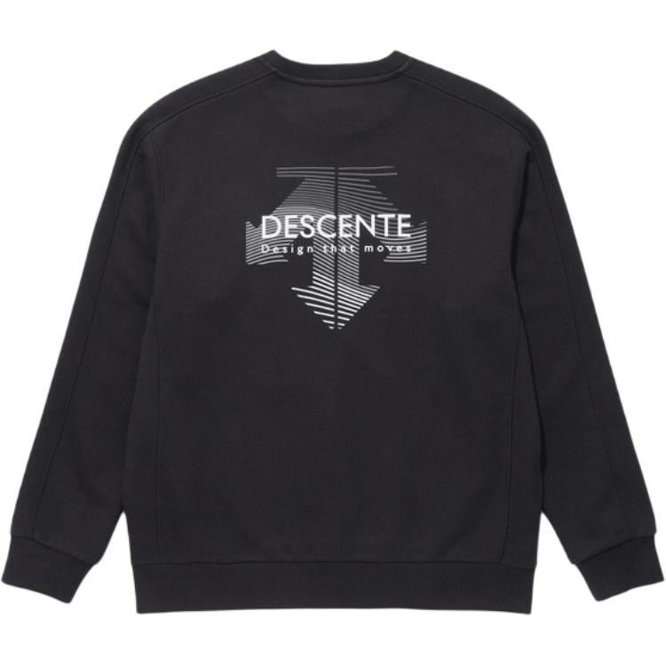 Lookbook DESCENTE 字母印花男女快乾長袖圓領運動衫 SP323UHT71