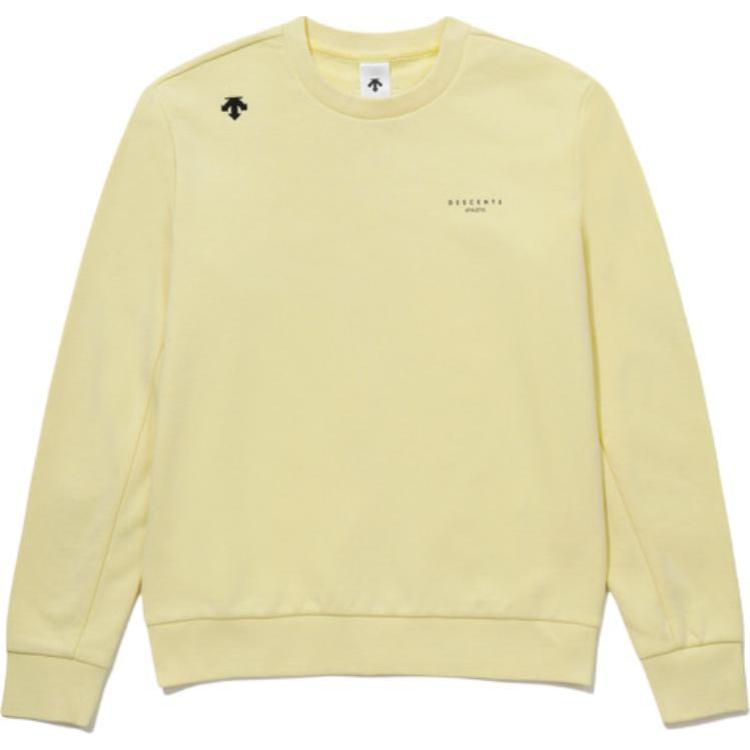 Order DESCENTE 男女款排汗長袖LOGO印花圓領衫 SP323UHT82