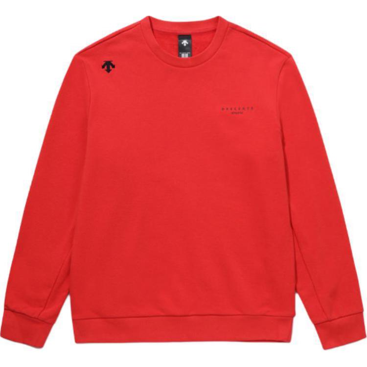 Details for DESCENTE 男女款排汗長袖LOGO印花圓領衫 SP323UHT82