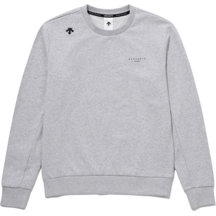 Cheap DESCENTE 男女款排汗長袖LOGO印花圓領衫 SP323UHT82