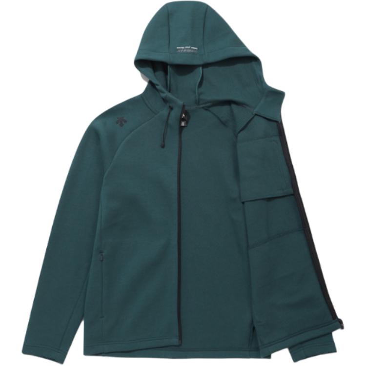 Details for DESCENTE Logo Zip-Up Hoodie Jacket Unisex SP323TFT81