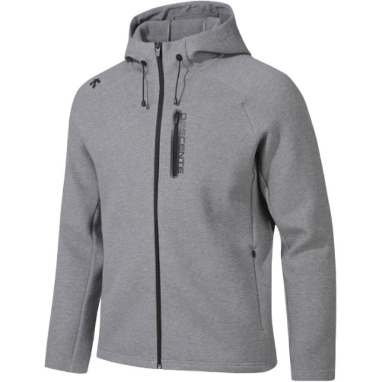 Sizing DESCENTE Logo Zip-Up Hoodie Jacket Unisex SP323TFT81