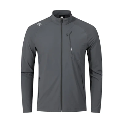 DESCENTE Logo Zip-Up Slim Fit Jacket Long Sleeve Unisex SQ323TFT71