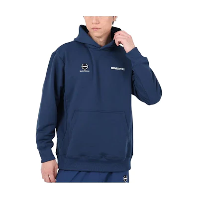DESCENTE Loose Fit Hoodie with Letter Logo Pullover Design DX-C2702XB