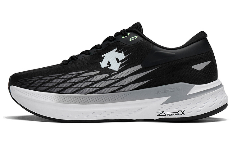 DESCENTE Low-Top 'Black White'