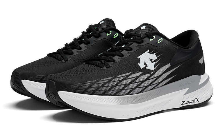 DESCENTE Low-Top 'Black White' 圖 3