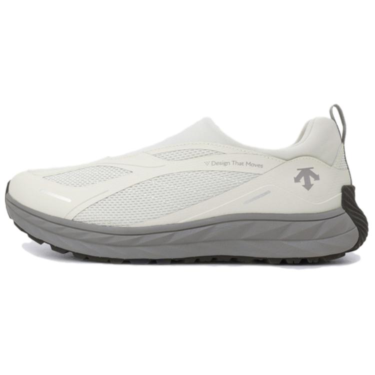 DESCENTE Low-Top Casual Training Running Shoes White Durable Sneakers SQ123LCR31-BEG0