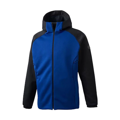 DESCENTE Mens Colorblock Waterproof Insulated Hooded Jacket Royal Blue DBX2765ROY