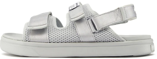 DESCENTE Modern Style Velcro Sandals Gray - Casual Beachwear D2223ENDXX-GY DESCENTE Modern Style Velcro Sandals Gray - Casual Beachwear D2223ENDXX-GY